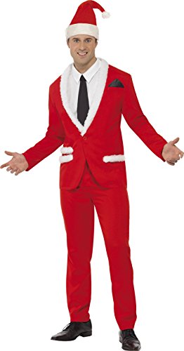 Acheter Smiffys 33562M Déguisement Homme Père Noël Cool, Rouge, Taille M chez AMAZON.FR