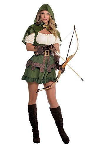 Acheter Robin Des Bois Déguisement Pour Femmes Voleur Médiéval Femmes Costumes Adultes - Vert, Femmes - 38-40 chez AMAZON.FR