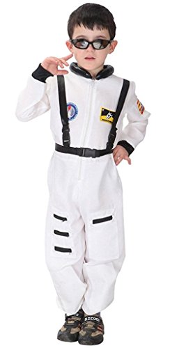 Acheter JT-Amigo Déguisement Astronaute Enfants Garçon Costume Halloween Carnaval, 7-8 Ans chez AMAZON.FR