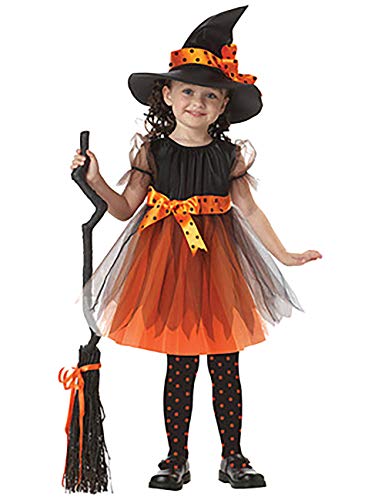 Acheter ShiyiUP Costumes de Sorcière Robe de Diable pour Filles Déguisement d'halloween pour Filles chez AMAZON.FR