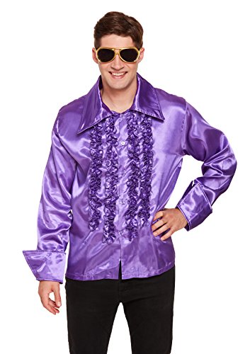 Acheter Best Dressed Déguisement pour homme années 70 Disco pour homme – Violet (Taille unique) chez AMAZON.FR