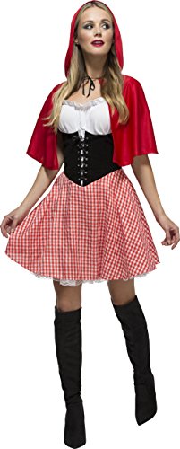 Acheter Smiffys Déguisement Femme Petit Chaperon Rouge, Robe et Cape à capuche, Once Upon a Time, Fever, Taille 4446, 38490 chez AMAZON.FR