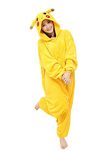 Acheter Yimidear® Unisexe Hot Adulte Pyjamas Cosplay Costume d'animal Onesie de nuit de nuit - pikachu - Taille XL chez AMAZON.FR