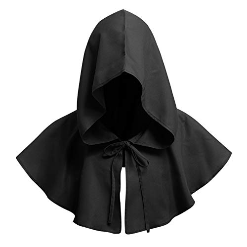 Acheter Runstarshow Halloween Cape à Capuchon Court Capuche Robe Déguisement Party Carnaval Cosplay Soirées chez AMAZON.FR