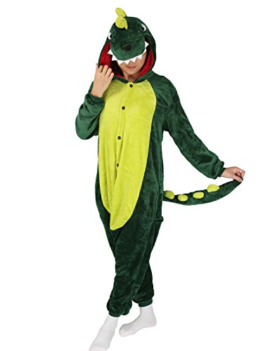 Acheter Très Chic Mailanda Unisexe Kigurumi Cosplay Combinaison Pyjama ou Déguisement (S, Dinosaure) chez AMAZON.FR