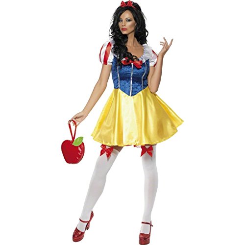 Acheter Déguisement Sexy Blanche-Neige Contes Princesse Costume de Contes de Fée Déguisement de Princesse Costume de Carnaval Femme L 46/48 chez AMAZON.FR