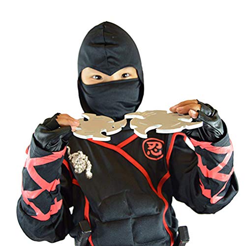 Acheter Costume Ninja Tortue Enfants Deluxe Ninja Outfit Déguisement Costume Ninja Guerrier Costume Halloween Cosplay Vêtements Enfants Costume Enfants Costume Ninja - 7-9 Ans/L chez AMAZON.FR