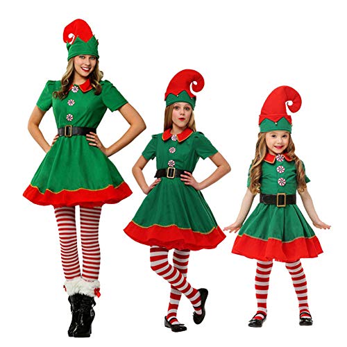 Acheter LSERVER Costumes de Noël Déguisements pour Filles Femmes La hauteur de référence: 180cm chez AMAZON.FR