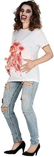 Acheter Fancy Me Femmes maternité Zombie Naissance Enceinte Grossesse Halloween Horreur Humour comédie Costume Déguisement T-Shirt Haut - UK 16-18 chez AMAZON.FR
