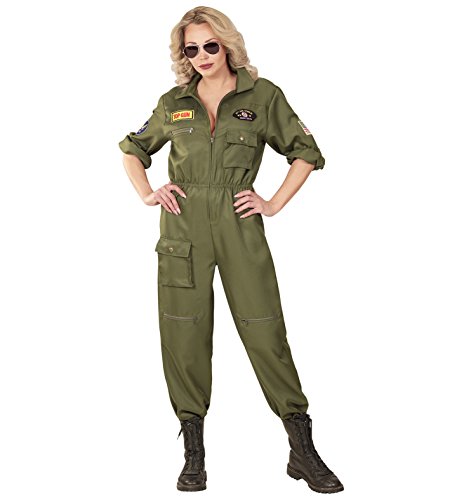 Acheter Widmann Generique - Déguisement Pilote de Combat Femme Taille L chez AMAZON.FR