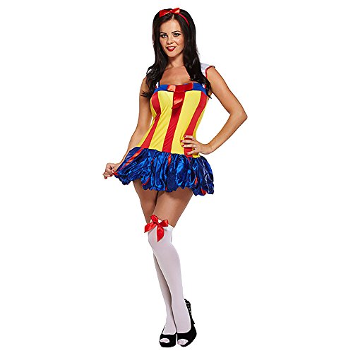 Acheter Henbrandt Costume Déguisement Femme Princesse Sexy (Multicolore) chez AMAZON.FR